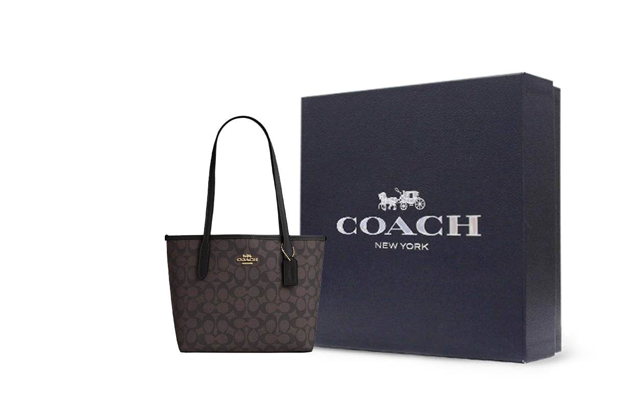 Сумка женская Coach City 23 Classic Old Flower Metal - Boxette Shop